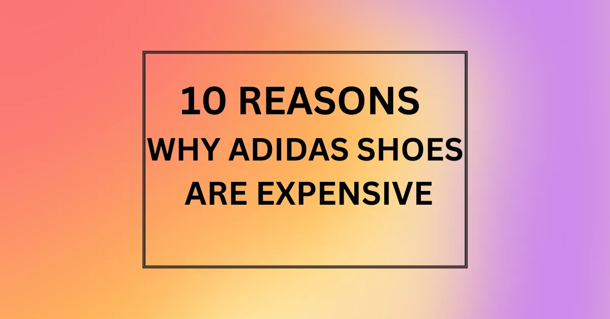 Why Are Adidas Shoes So Expensive