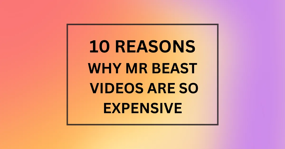 WHY MR BEAST VIDEOS ARE SO EXPENSIVE